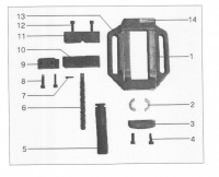 Proxxon 20402 Precise Primus Vice 100 Spare Parts